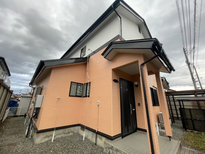 滝沢市　O様邸　屋根外壁塗装工事