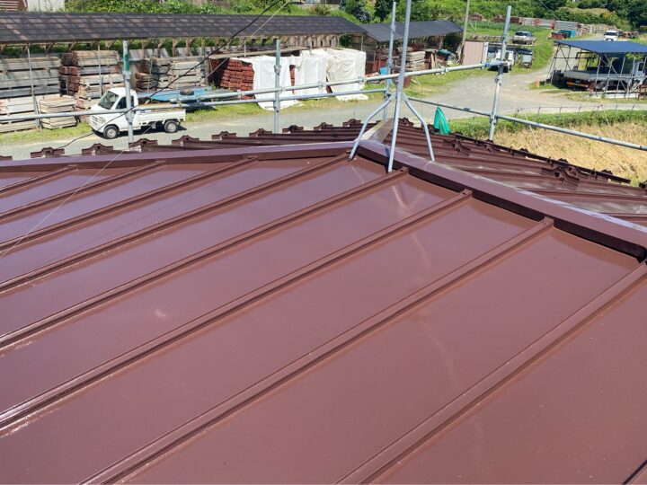 滝沢市　Y様邸　屋根塗装工事