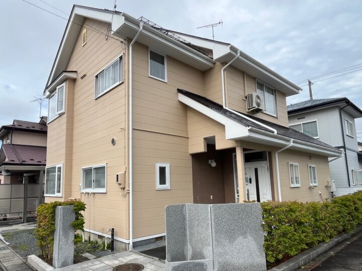 滝沢市　U様邸　屋根外壁塗装工事