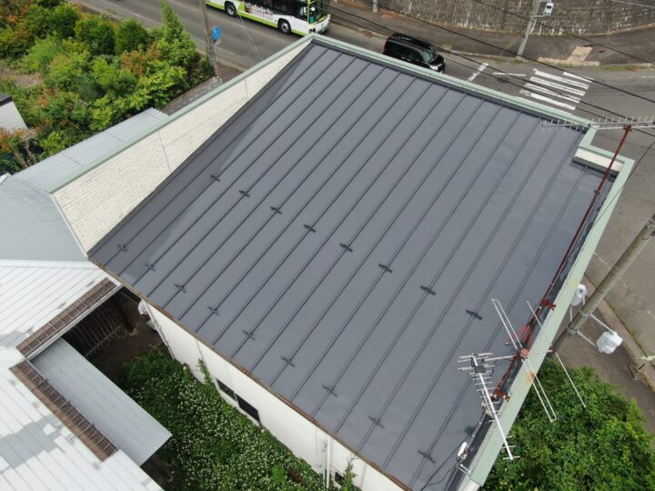 盛岡市　K様邸　屋根塗装工事