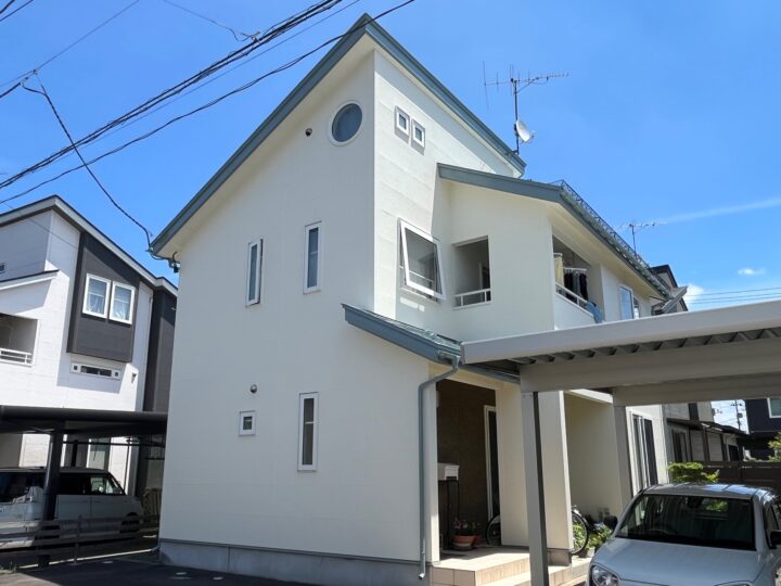 滝沢市　Y様邸　屋根外壁塗装工事
