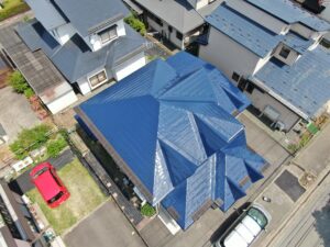 盛岡市　O様邸　屋根塗装・軒天雨樋修理工事