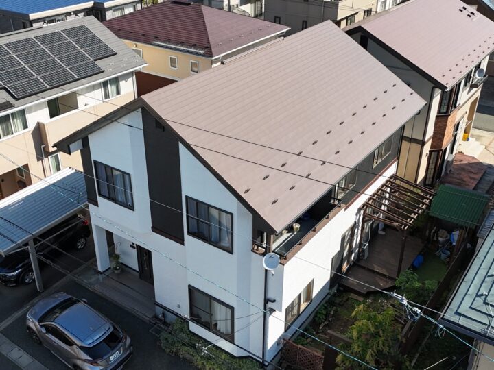 盛岡市　K様邸　屋根外壁塗装工事