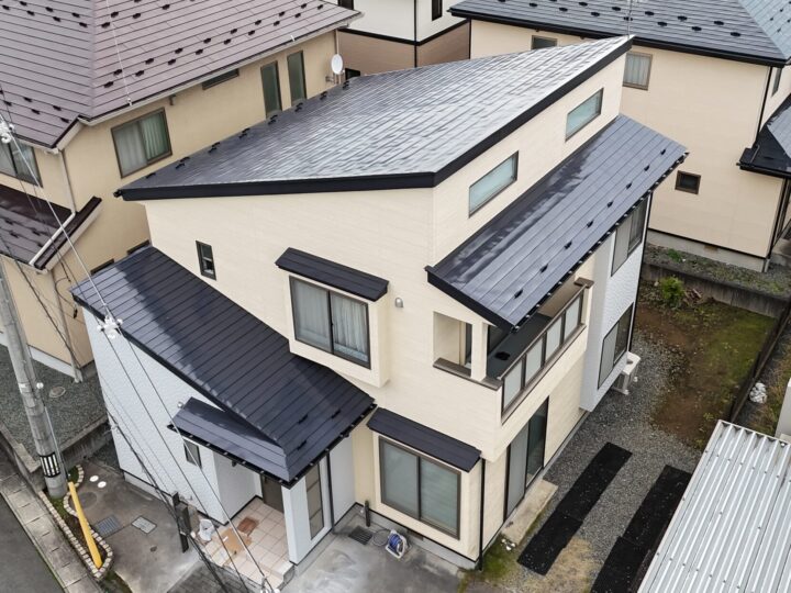 盛岡市　K様邸　屋根外壁塗装工事