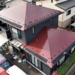 【盛岡市 屋根外壁塗装】N-25×バーガンディでシックな佇まいに｜O様邸