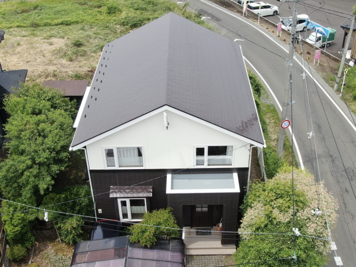 滝沢市　H様邸　屋根葺替・外壁塗装工事