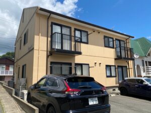 【盛岡市三ツ割 アパート塗装】屋根外壁塗装・雨樋修繕で資産価値を守る|積水ハウス シャーメゾン