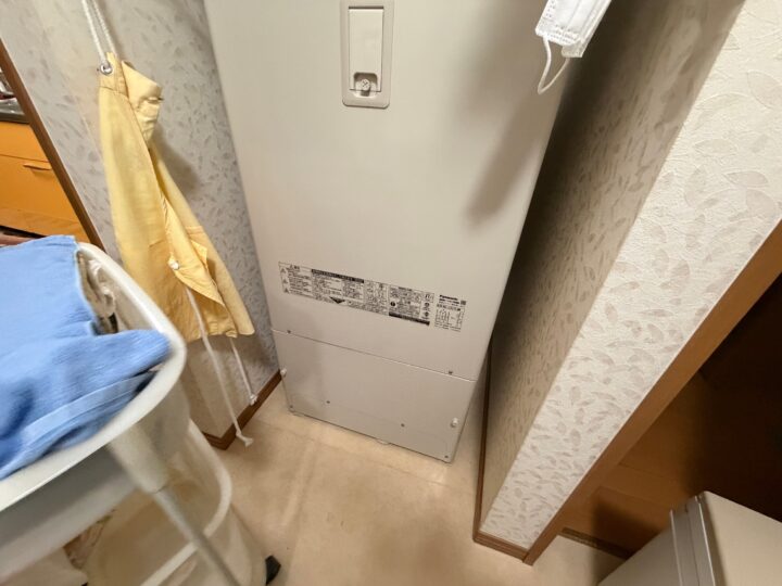 施工後 - Panasonic貯湯タンク設置完了