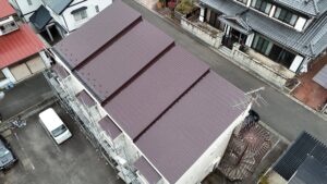 【盛岡市アパート屋根塗装】屋根を無機遮熱で再生